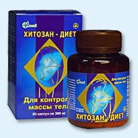 Хитозан-диет капсулы 300 мг, 90 шт - Дуван